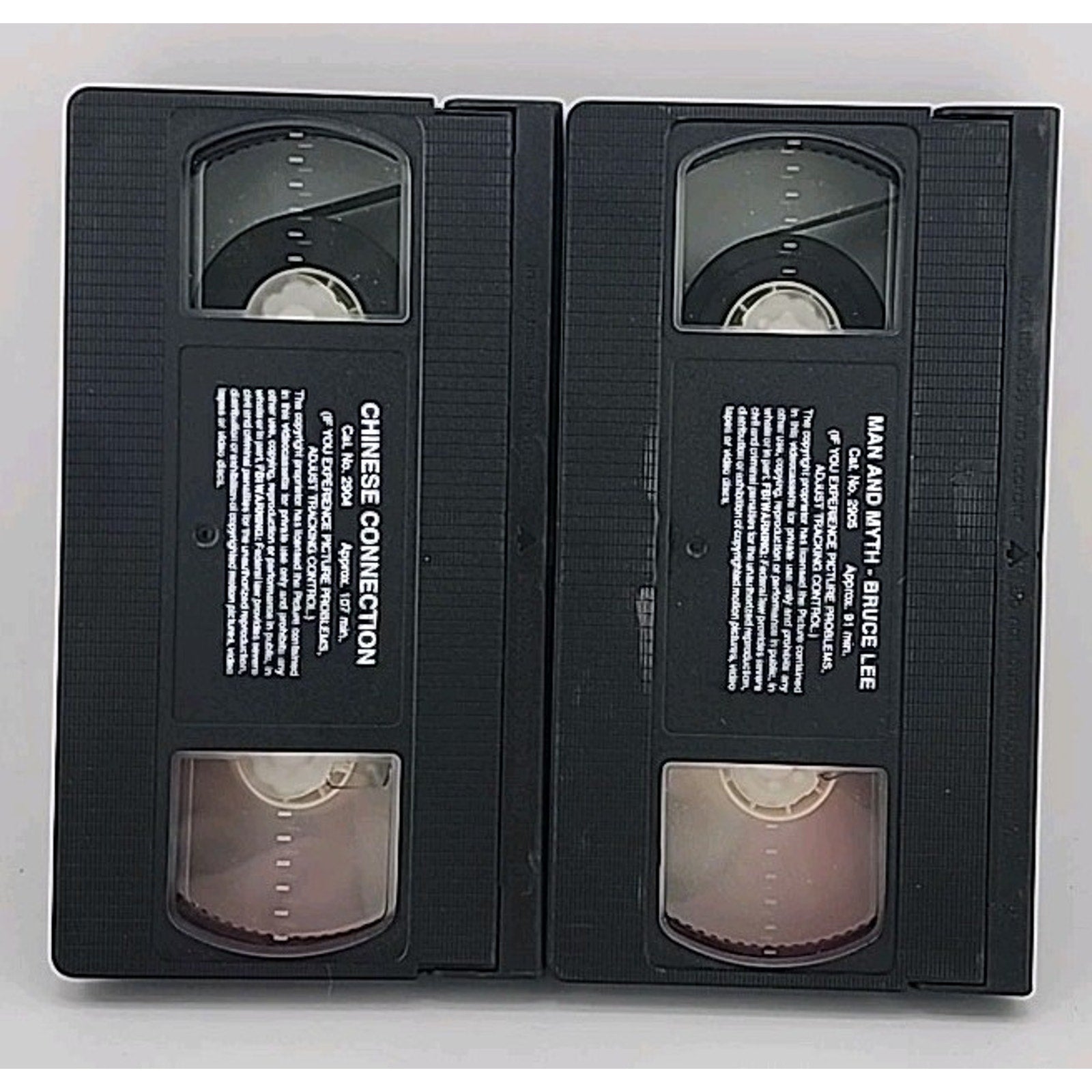Bruce Lee 2 Tape Set Chinese Connection And The Man, The Myth (VHS)
