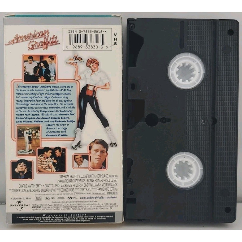 American Graffiti (VHS, 2000, 25th Anniversary Edition - Widescreen)