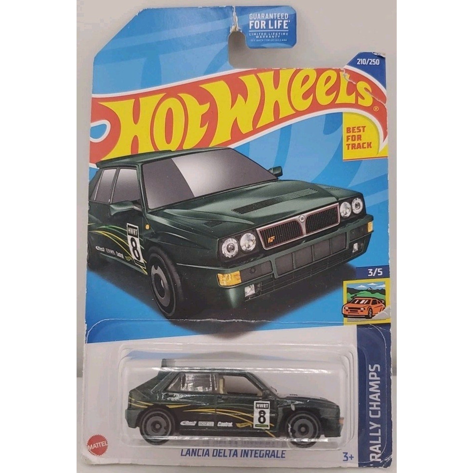 1993 Lancia Delta Integrale / Rally Champs / Hot Wheels 2022