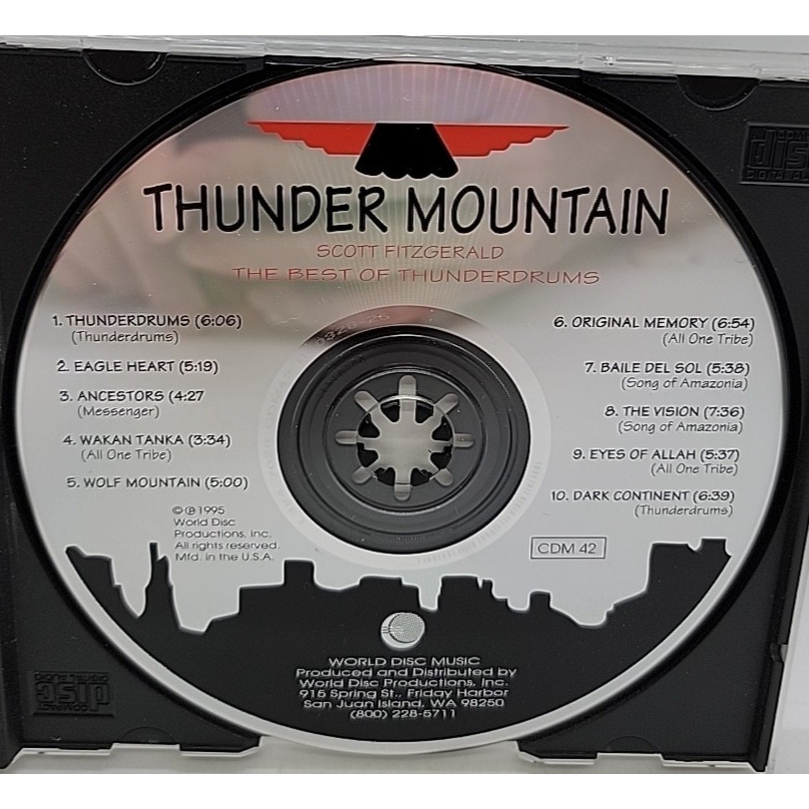 Thunder Mountain: The Best of Scott Fitzgerald by Scott Fitzgerald (CD)