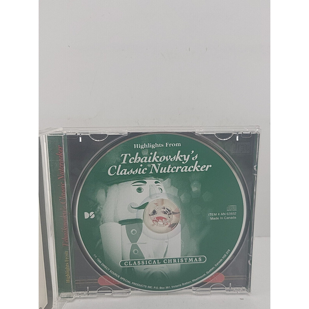 Classical Christmas Music CD From Tchaikovsky's Classic Nutcracker