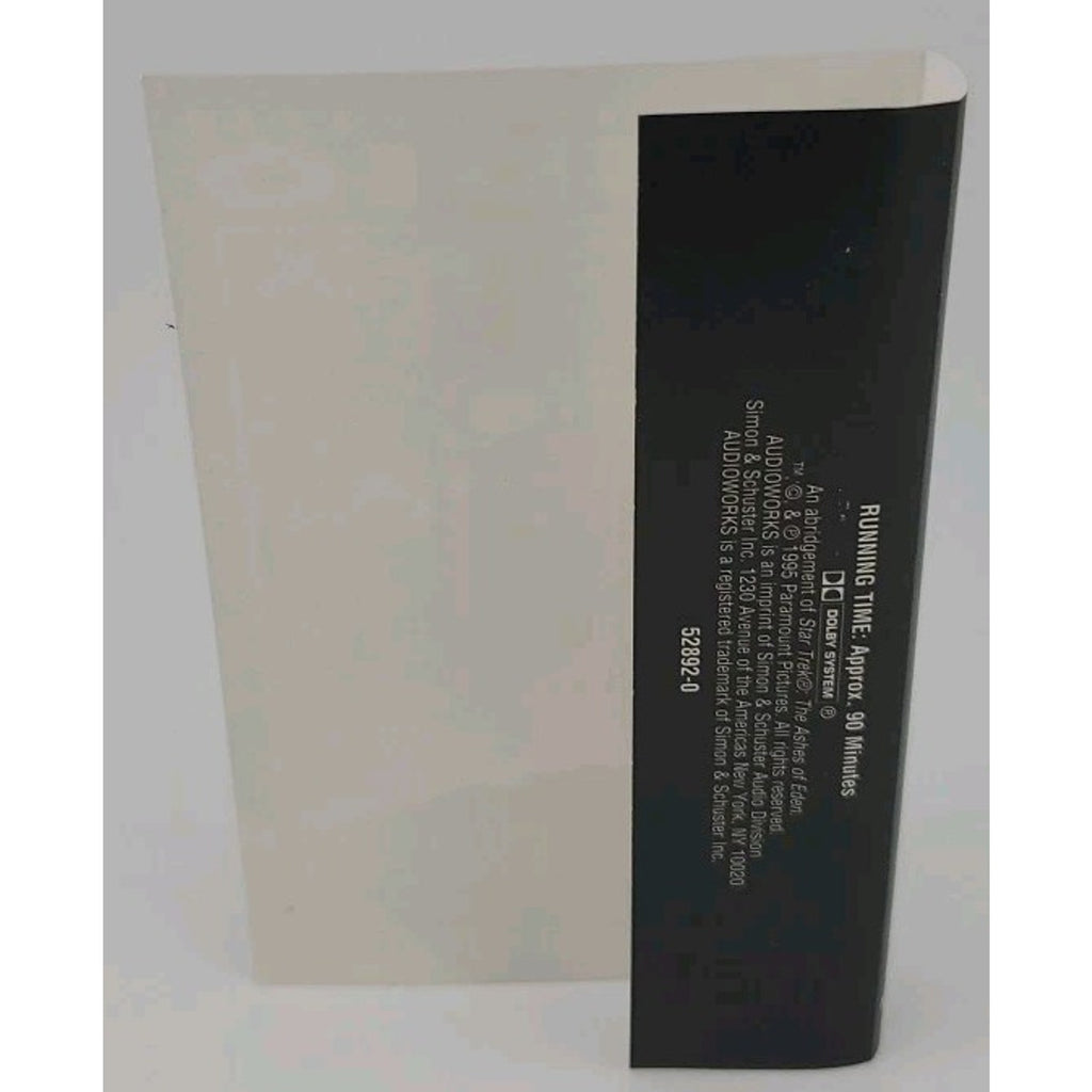 Star Trek The Ashes of Eden 1995 William Shatner 2 Cassette
