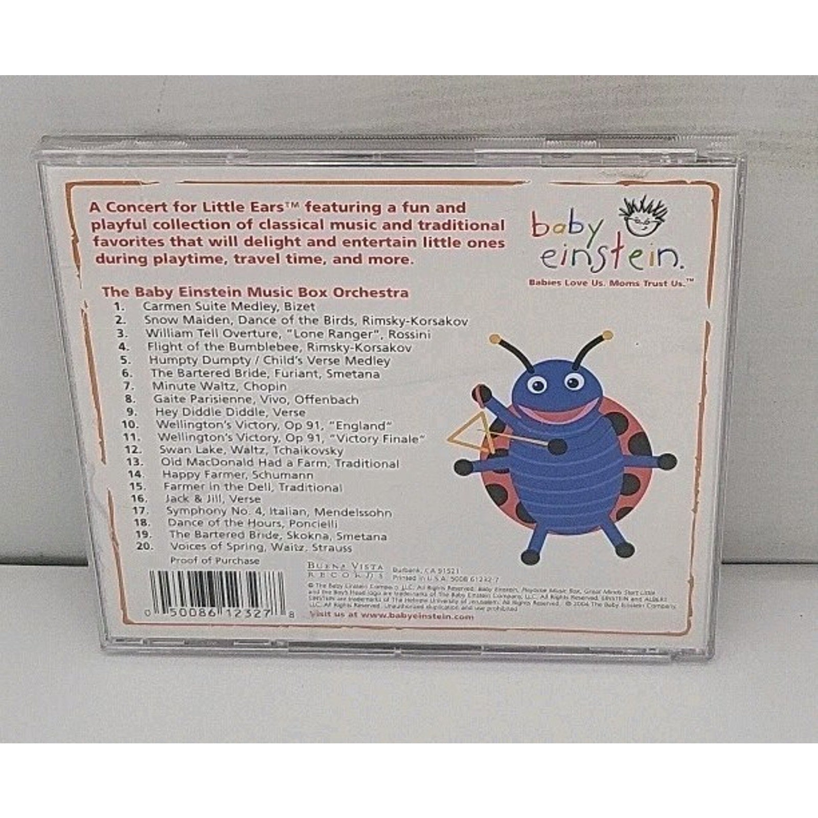 Baby Playtime Music by Baby Einstein (CD, 2004)