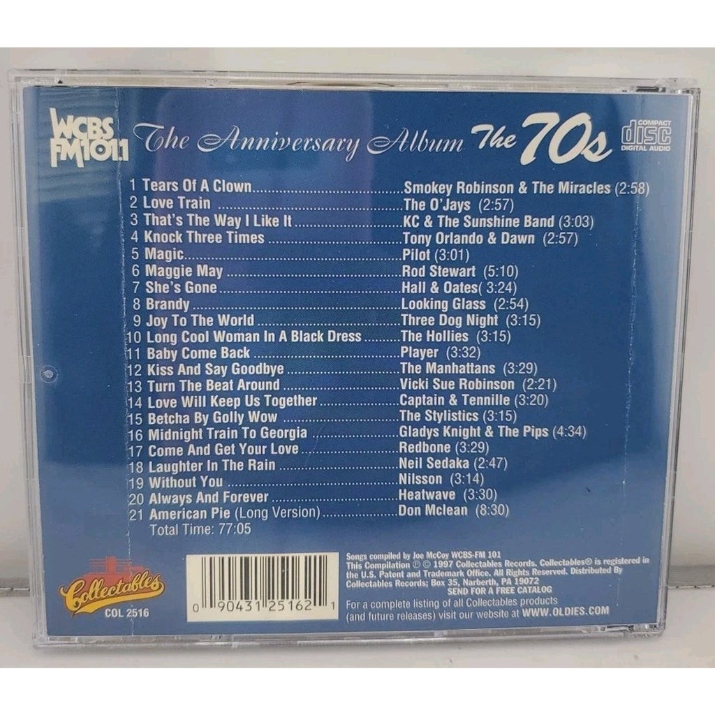 WCBS 25th Anniversary: The 70s (CD)