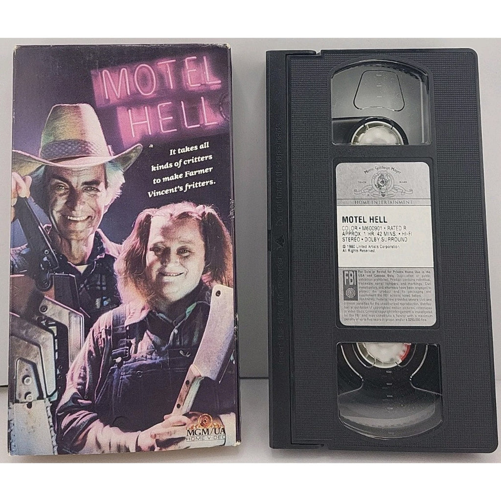 Motel Hell (VHS, 1986)