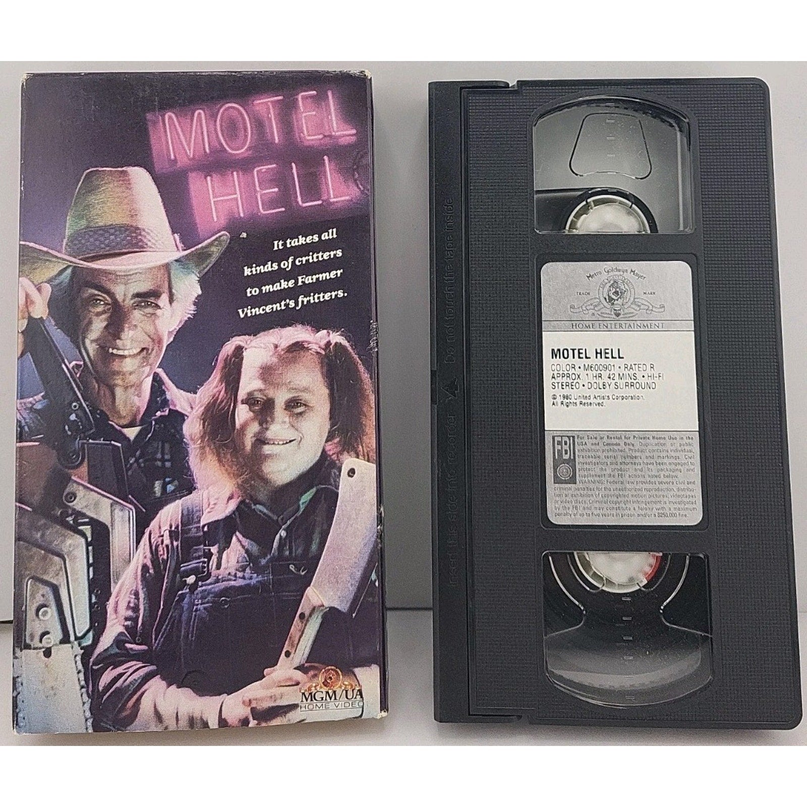 Motel Hell (VHS, 1986)