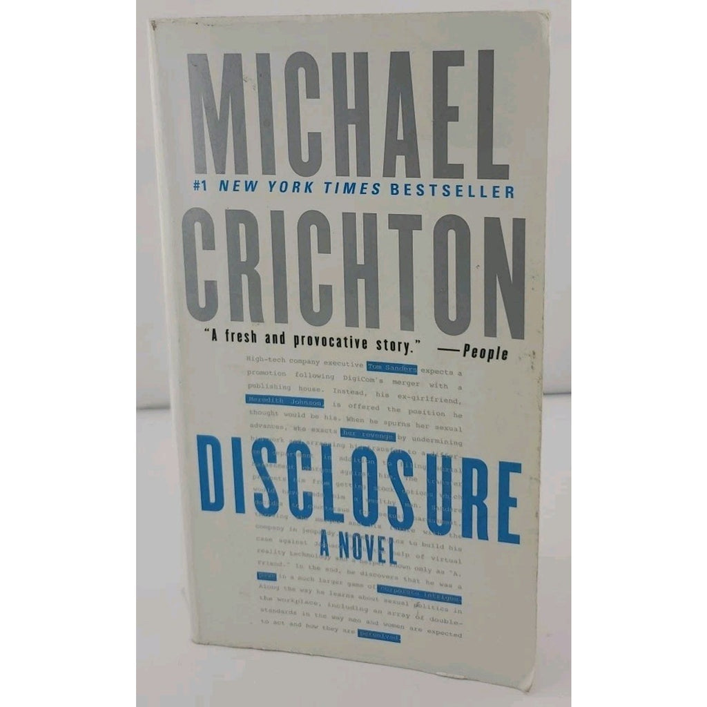 Disclosure : A Novel by Michael Crichton (2012, Mass Market)