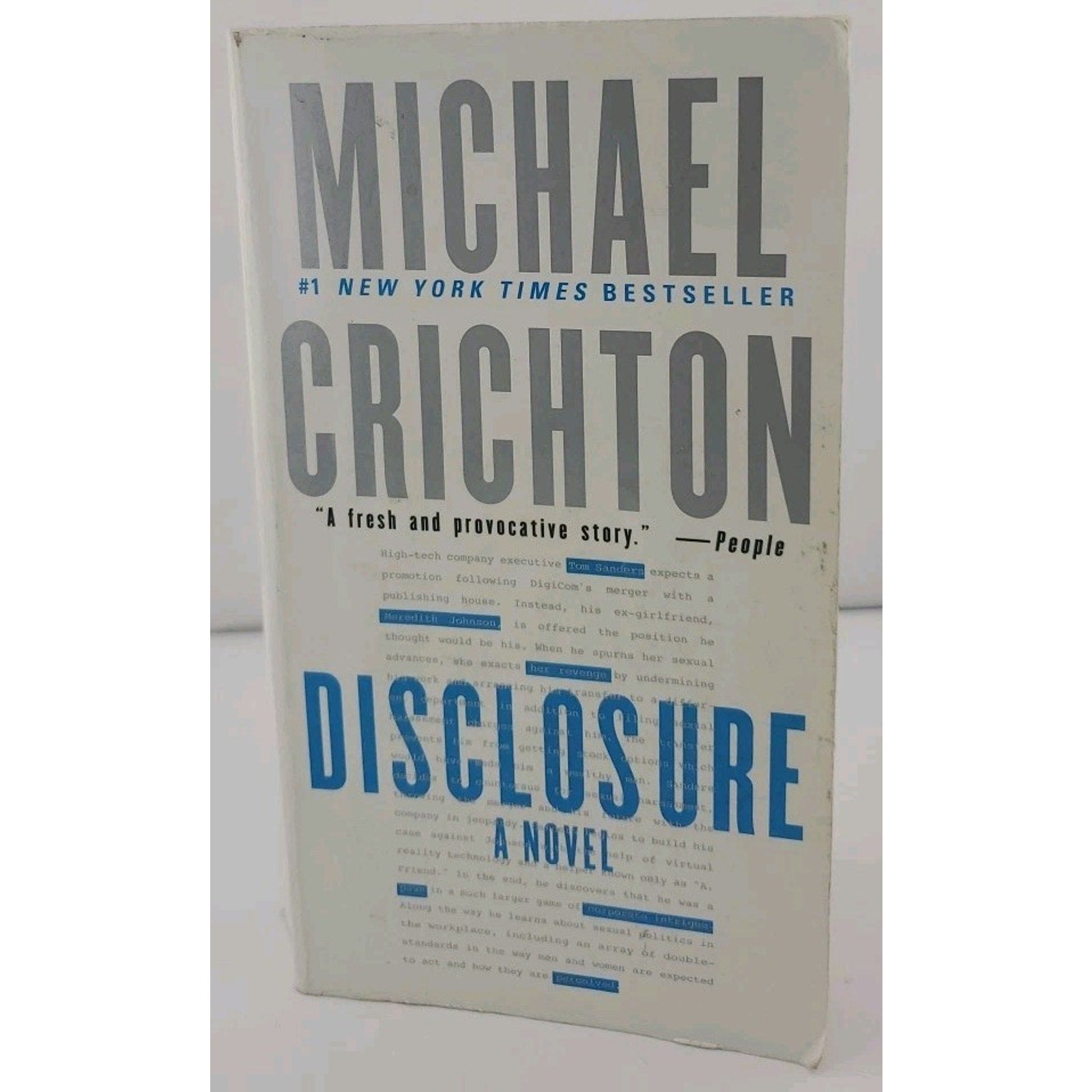Disclosure : A Novel by Michael Crichton (2012, Mass Market)