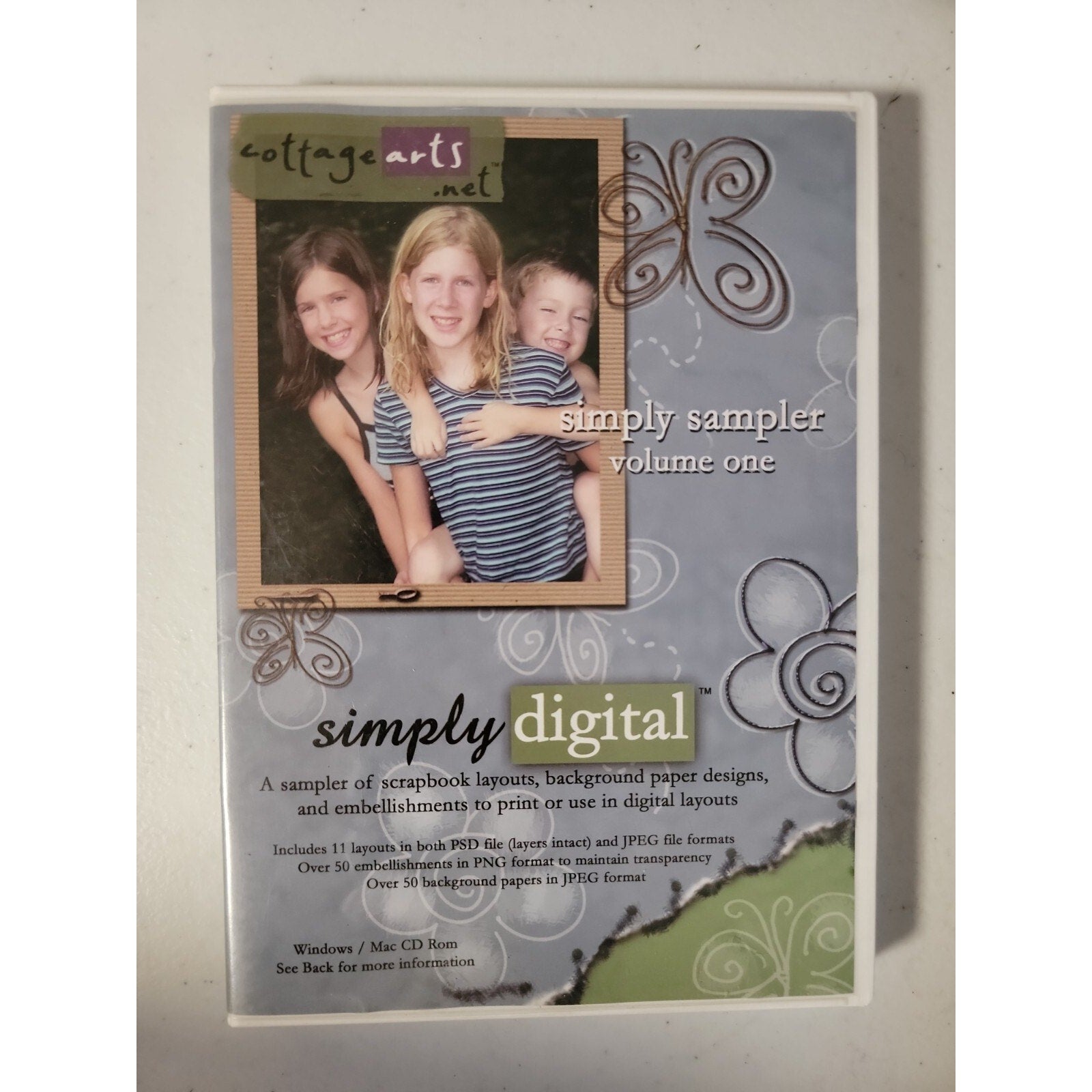 Simply Sampler Volume One Simply Digital (Windows/Mac)(CD)