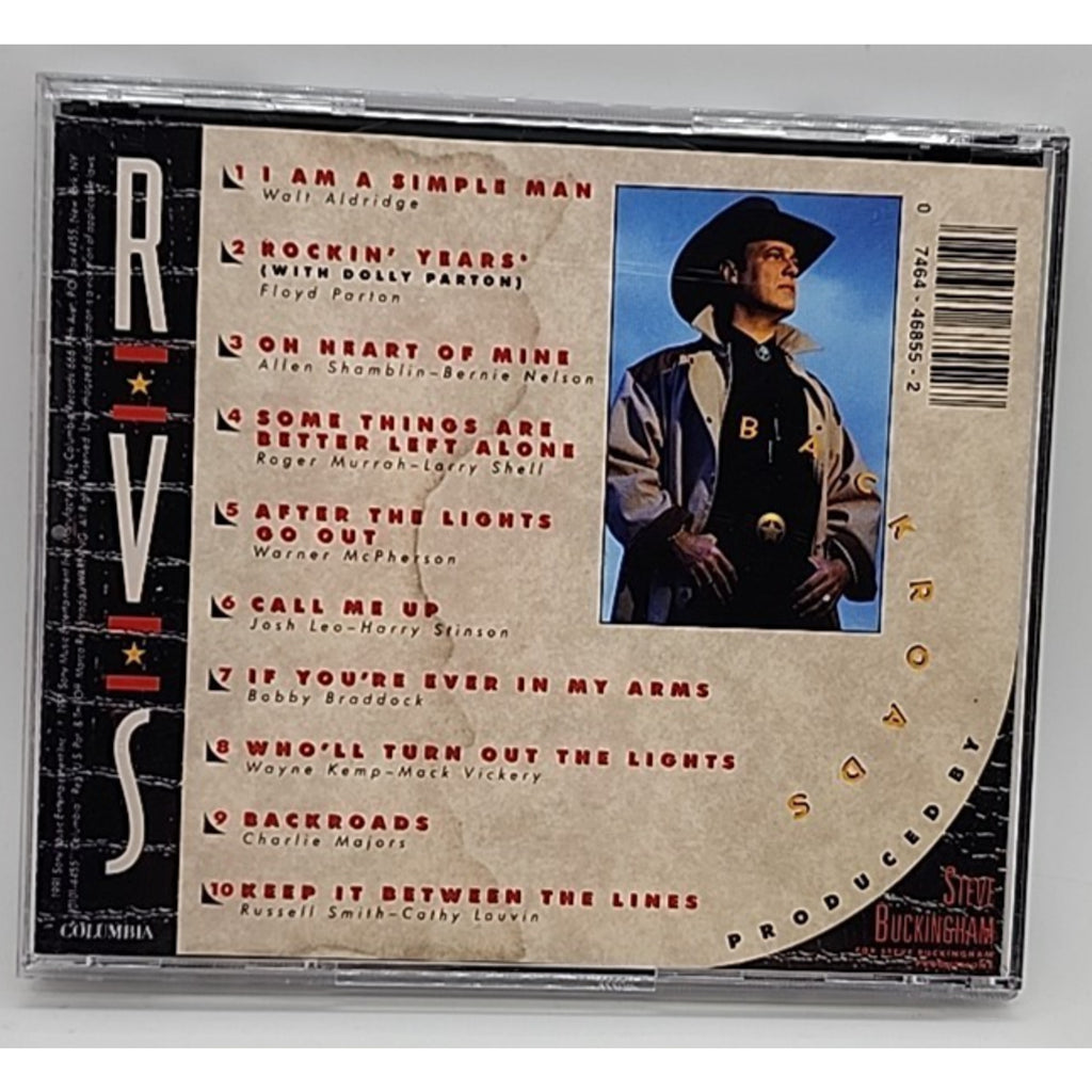 Backroads by Van Shelton, Ricky (CD, 1991)