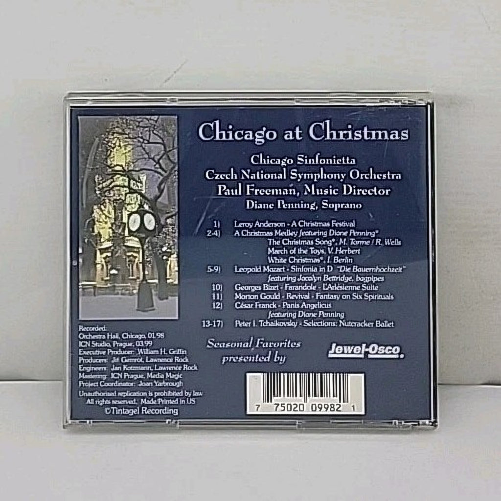 Chicago at Christmas CD by Chicago Sinfonietta Paul Freeman Director