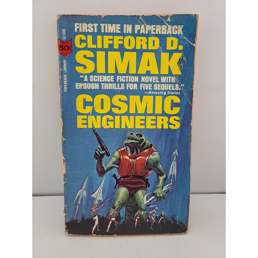 Clifford D. Simak - Cosmic Engineers - Paperback Library Edition 1st Print 1964