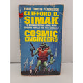 Clifford D. Simak - Cosmic Engineers - Paperback Library Edition 1st Print 1964