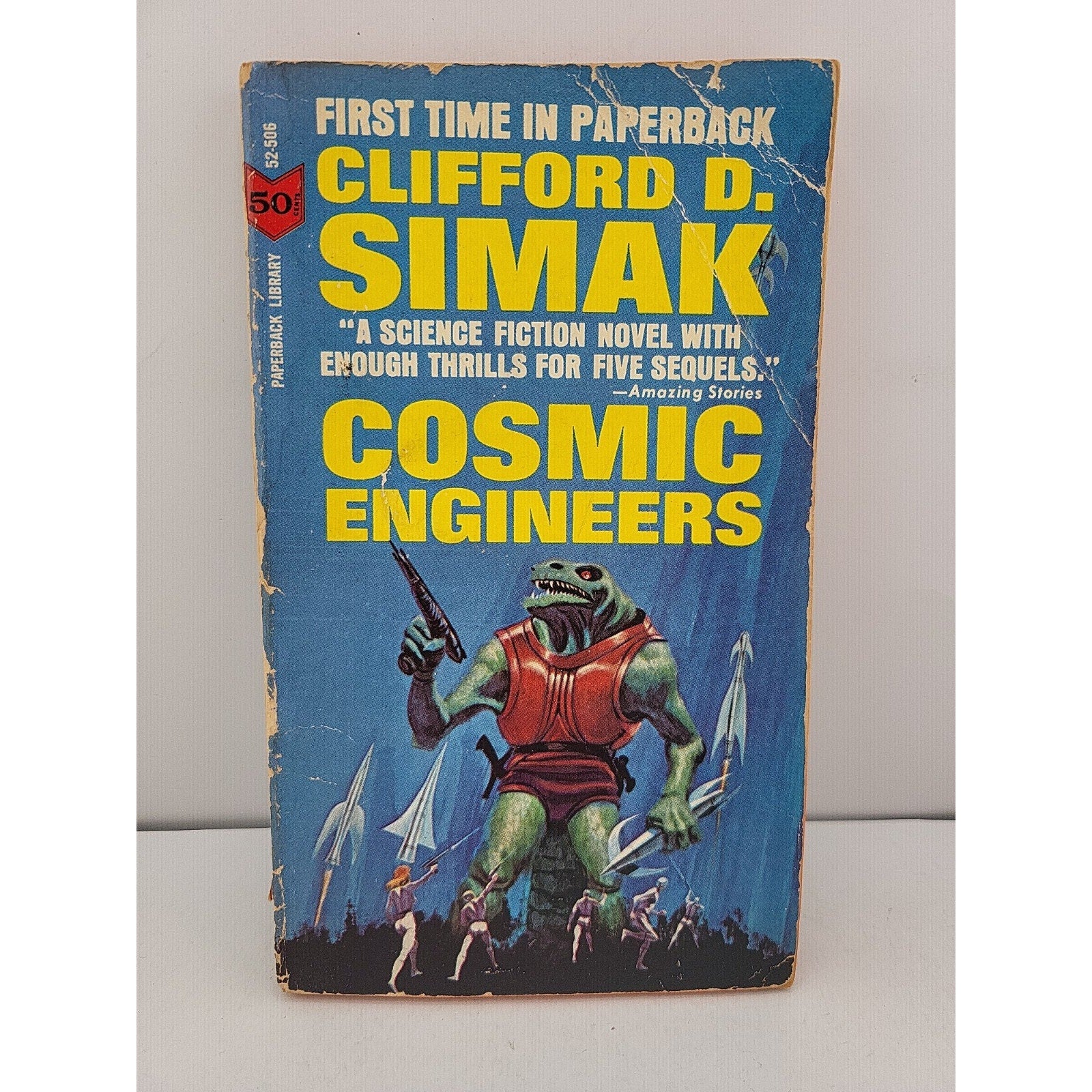 Clifford D. Simak - Cosmic Engineers - Paperback Library Edition 1st Print 1964