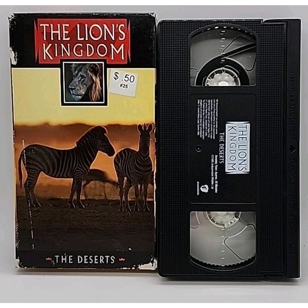 Lions Kingdom, The - The Deserts (VHS, 1997)