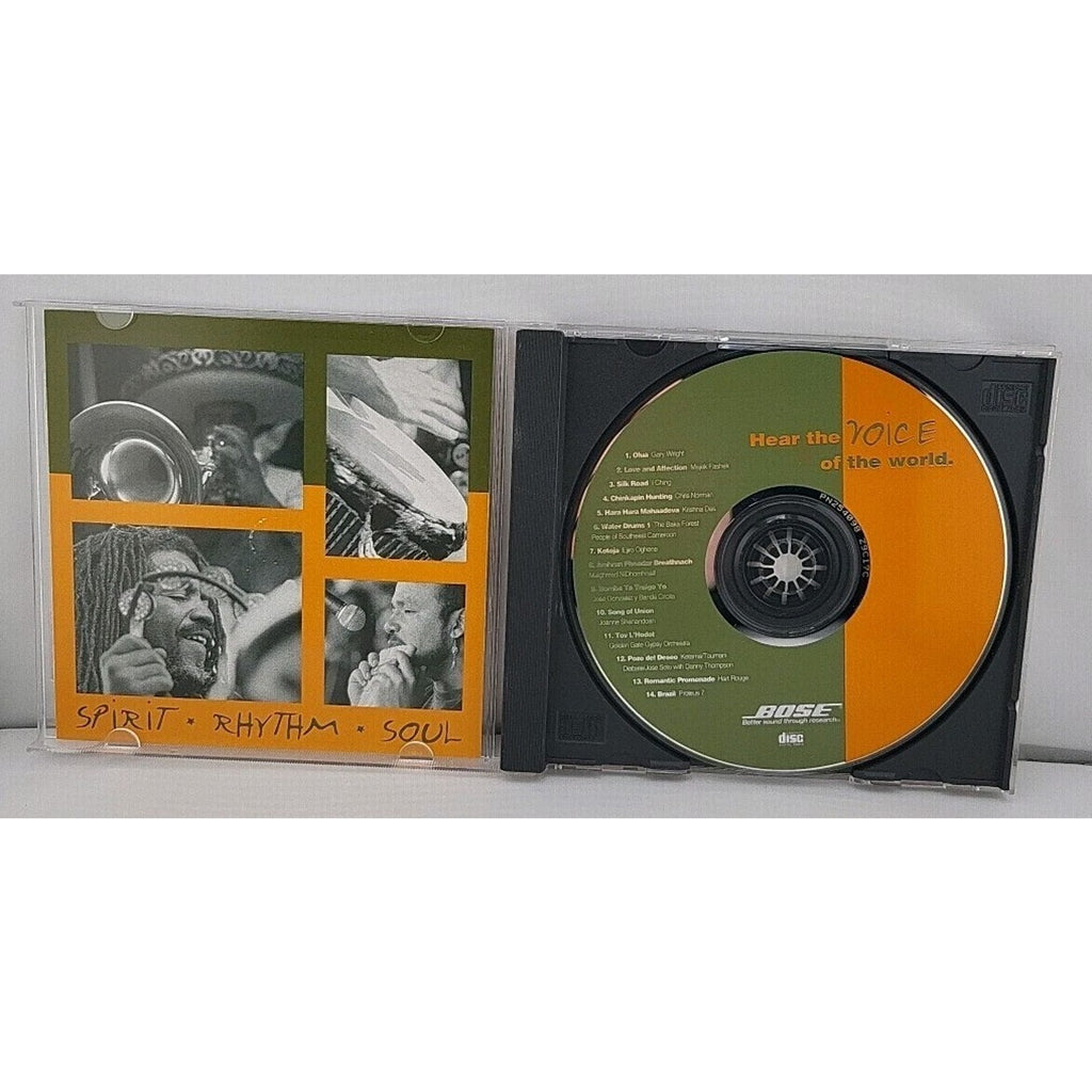 Bose Hear The Voice Of The World Spirt Rhythm Soul CD 2000 Bose 14 Tracks