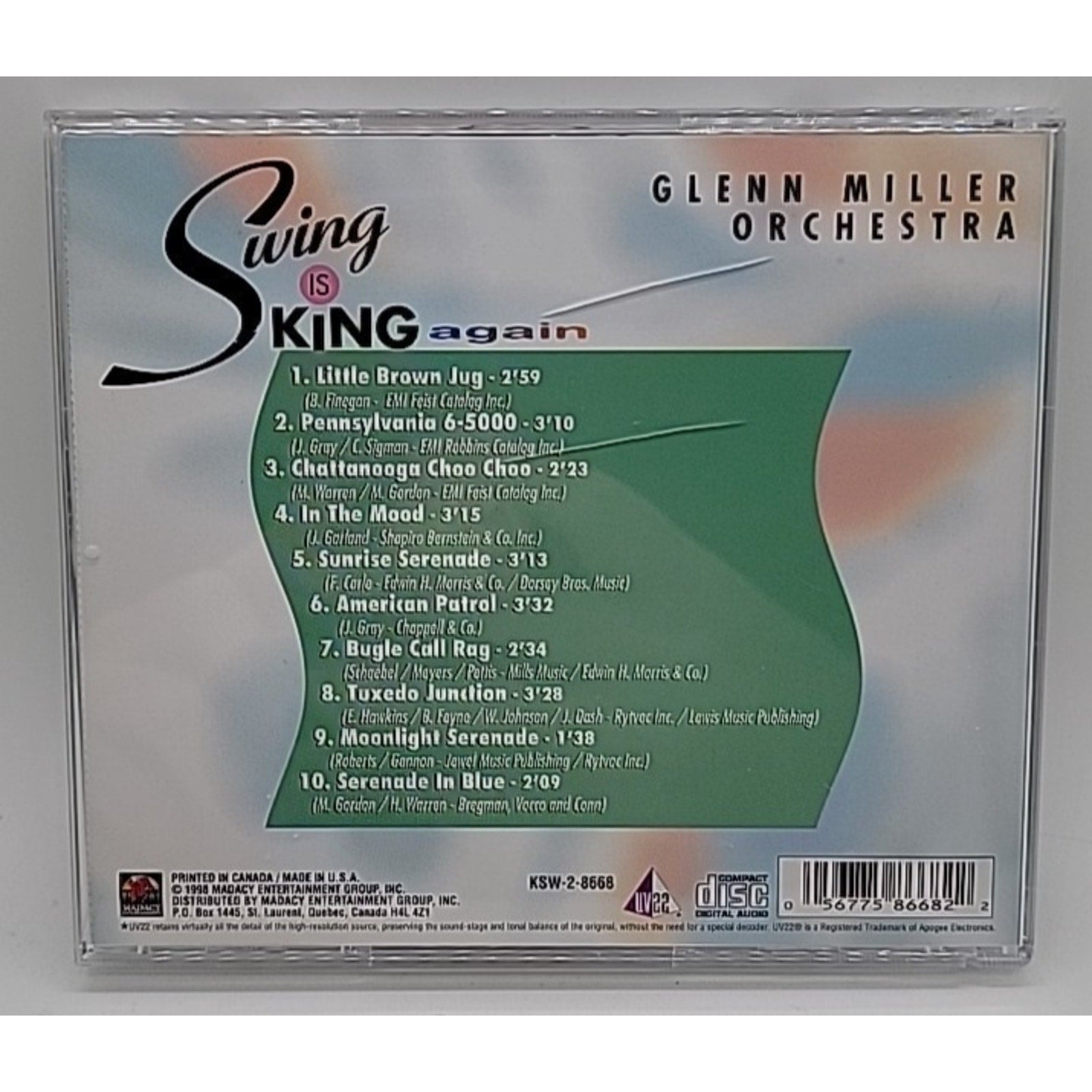 Swing Is King by Goodman, Benny / Basie, Count / Miller, Glenn (CD, 1999)