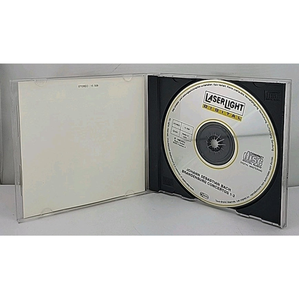 Brandenburg Con 1/2/3 by J.S. Bach (CD, 1990)