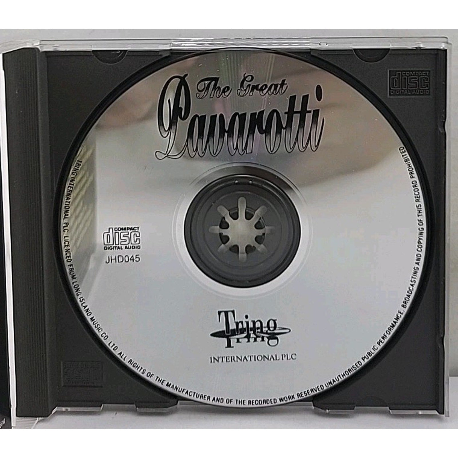 The Great Luciano Pavarotti - CD Album - 10 Great Tracks