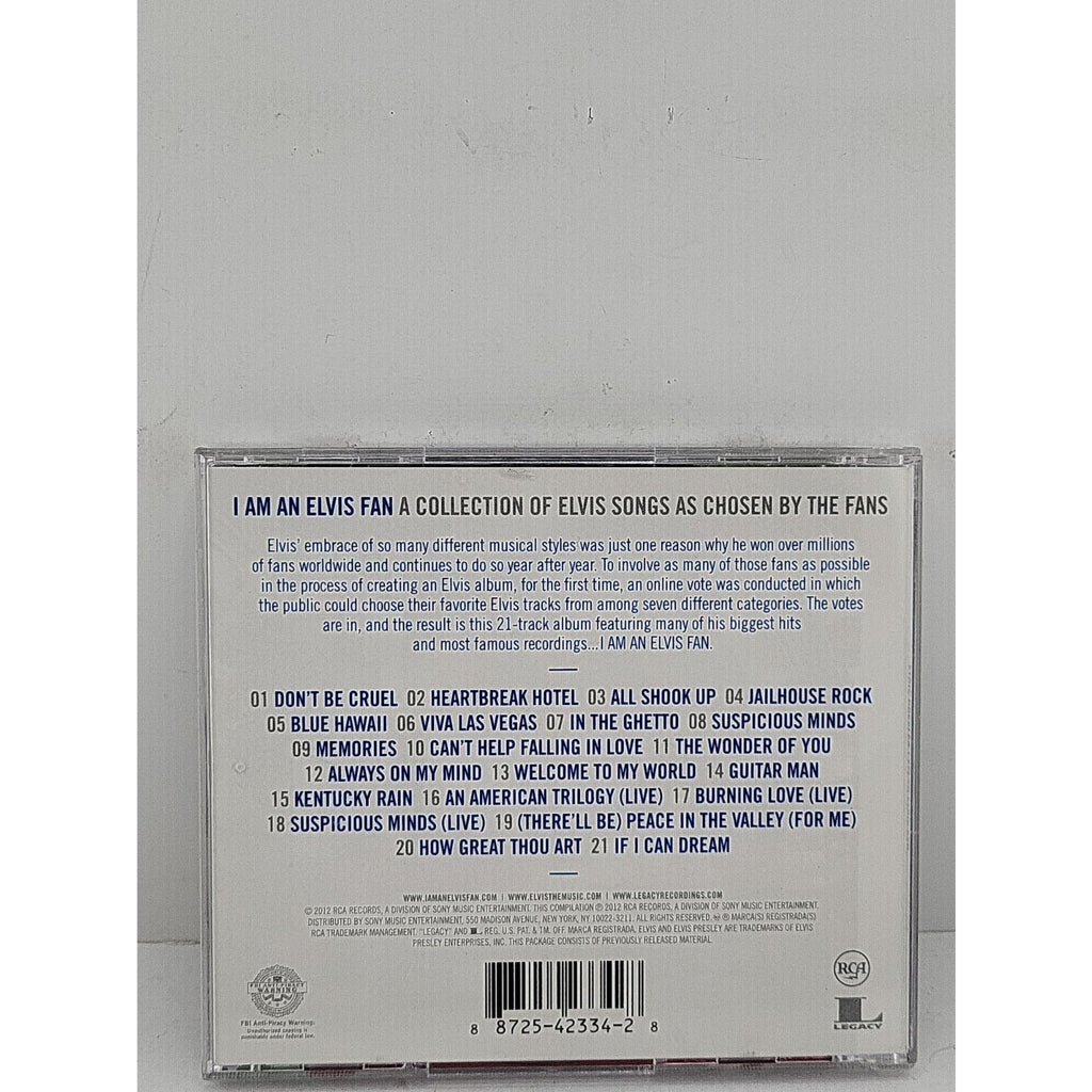 I AM an Elvis Fan by Presley, Elvis (CD, 2012)