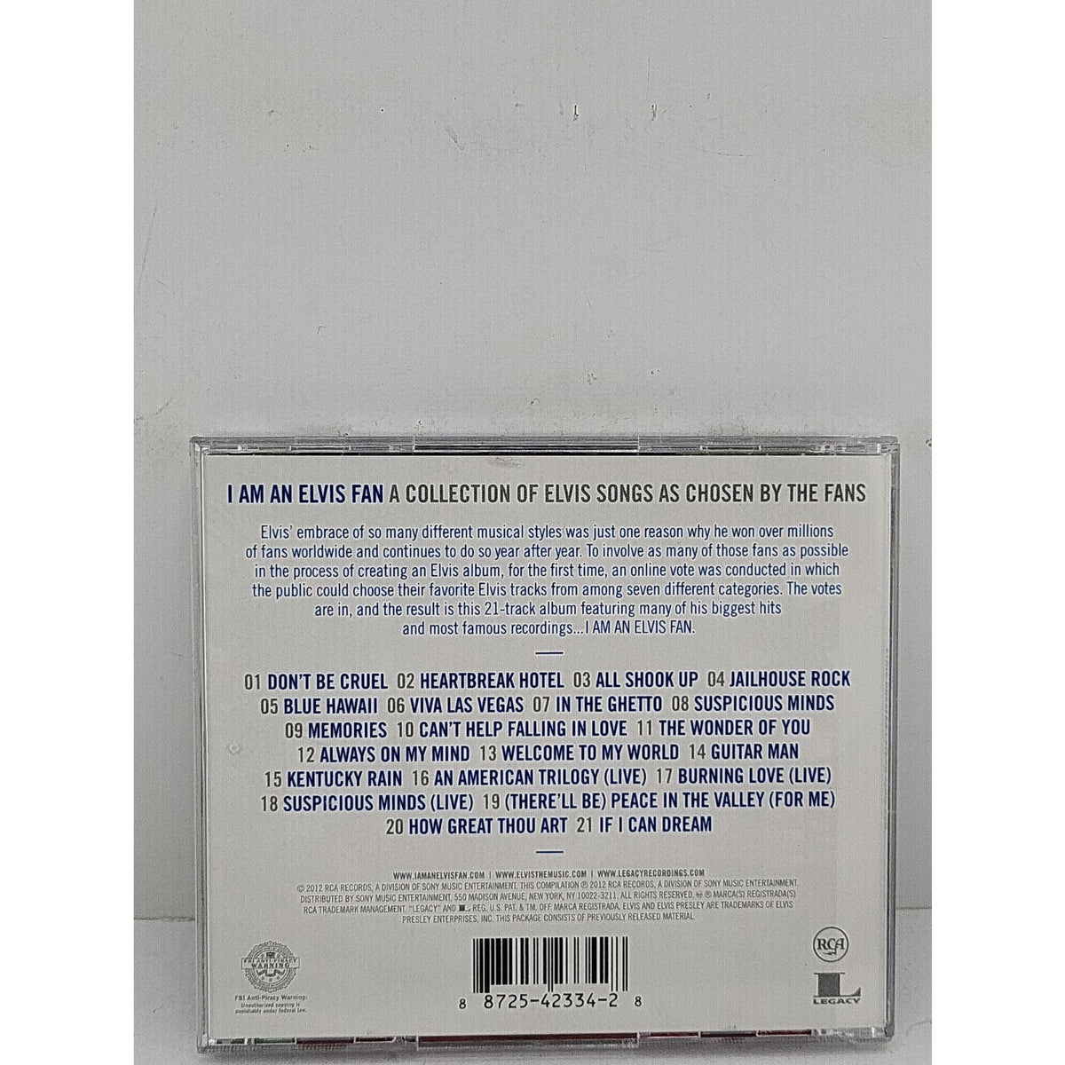 I AM an Elvis Fan by Presley, Elvis (CD, 2012)