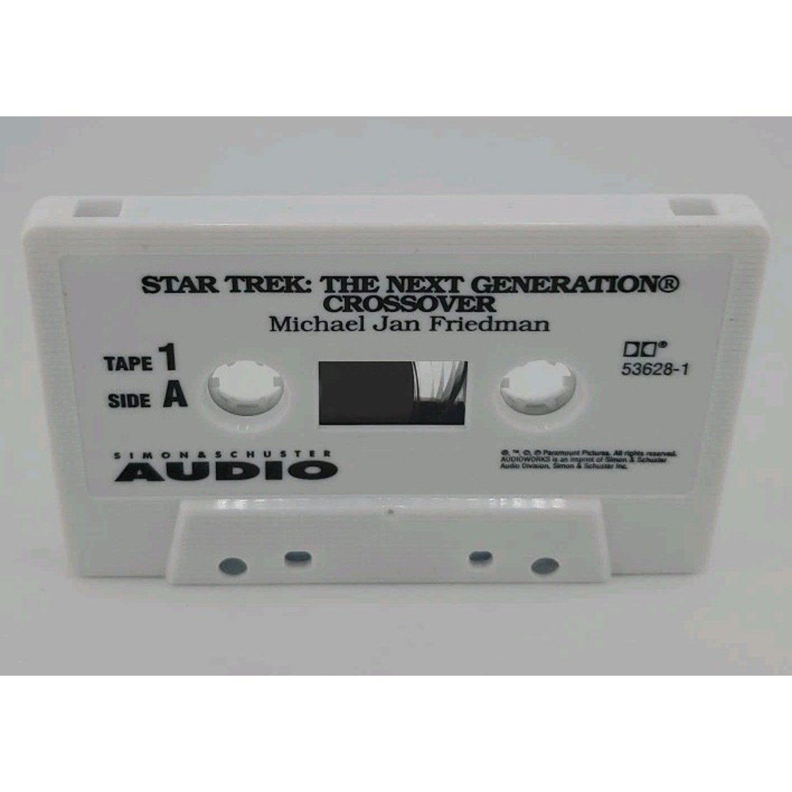 Star Trek The Next Generation Crossover Simon and Shuster Audio Cassettes