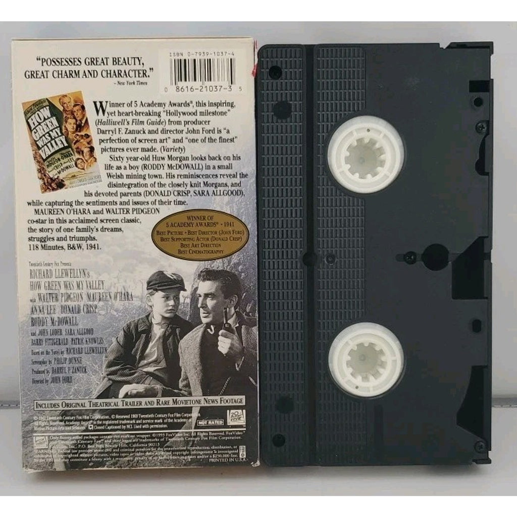 How Green Was My Valley (VHS, 1998)