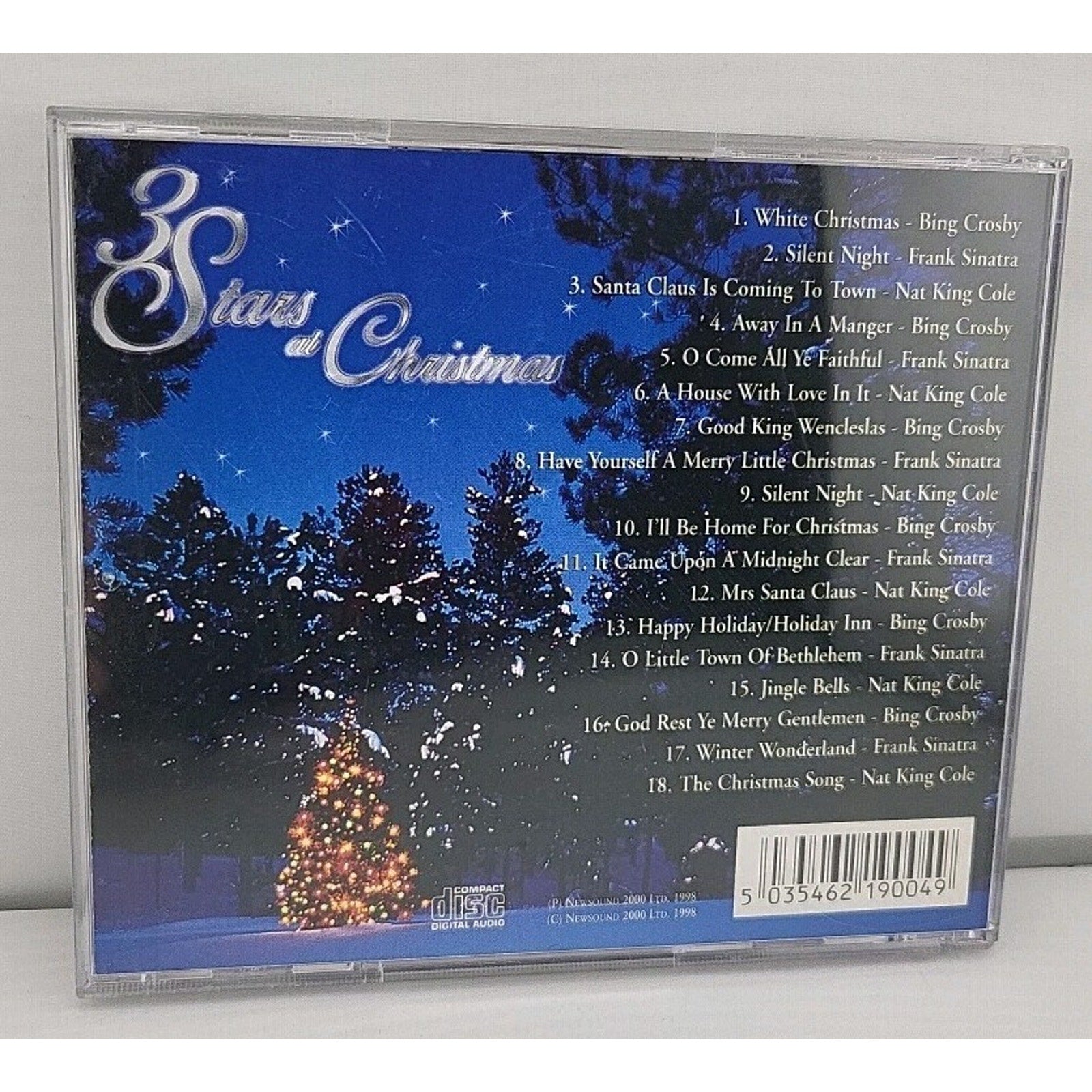 3 Stars at Christmas Holiday Music CD