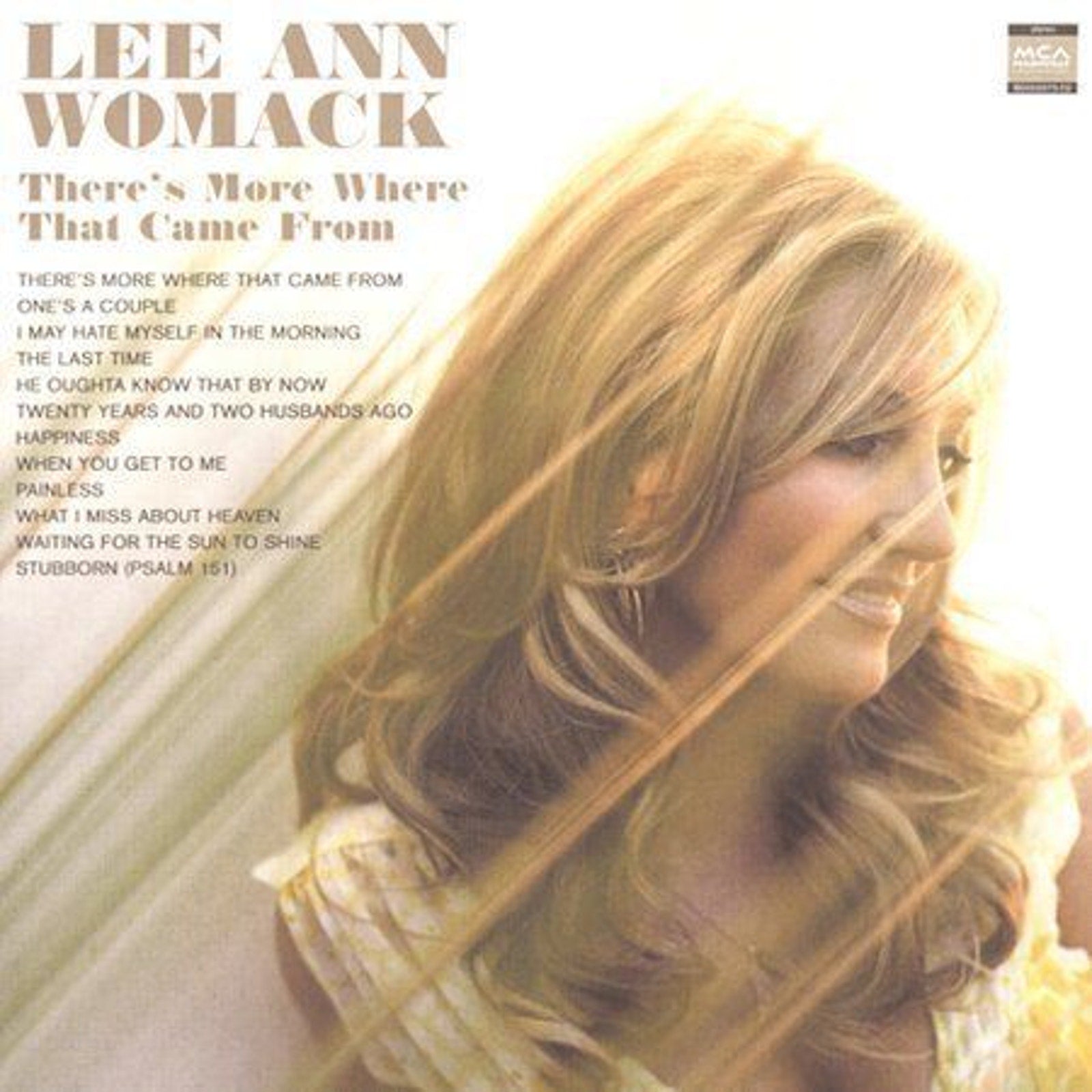 There's More Where That Came From by Lee Ann Womack (CD, Feb-2005, MCA...