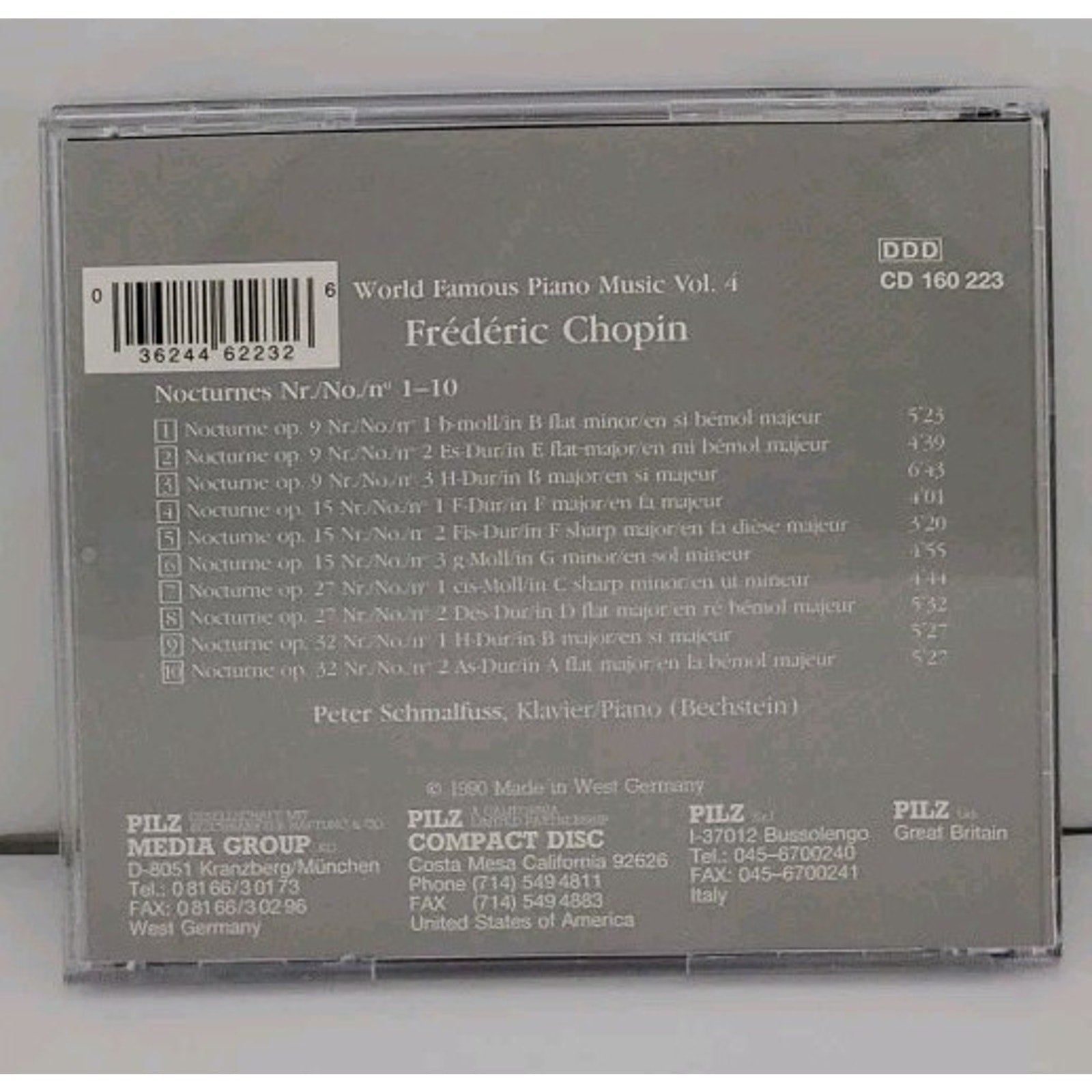 Vienna Master Series - Frederic Chopin CD Vol. 4