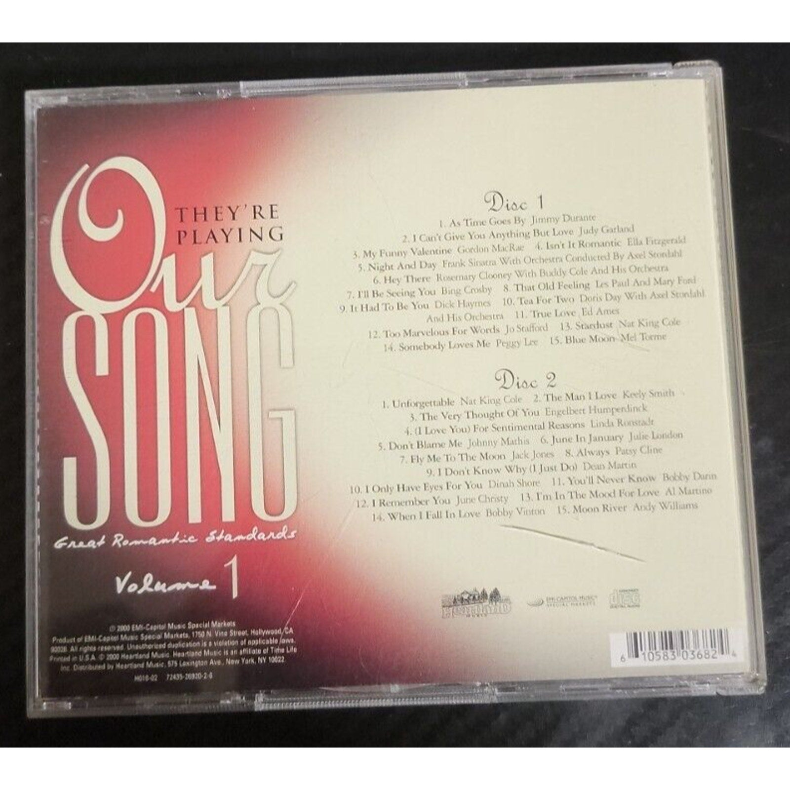 They're Playing Our Song, Vol. 1: Great Romantic Standards (CD)