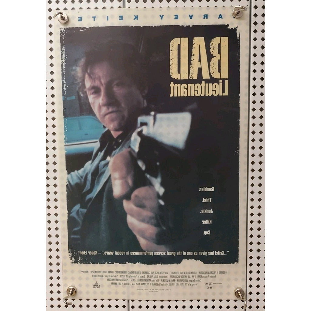Bad Lieutenant 12x19 Movie Poster Window Banner