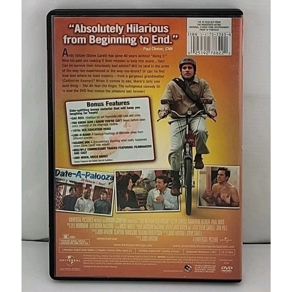 The 40-Year-Old Virgin (DVD, 2006, Widescreen)