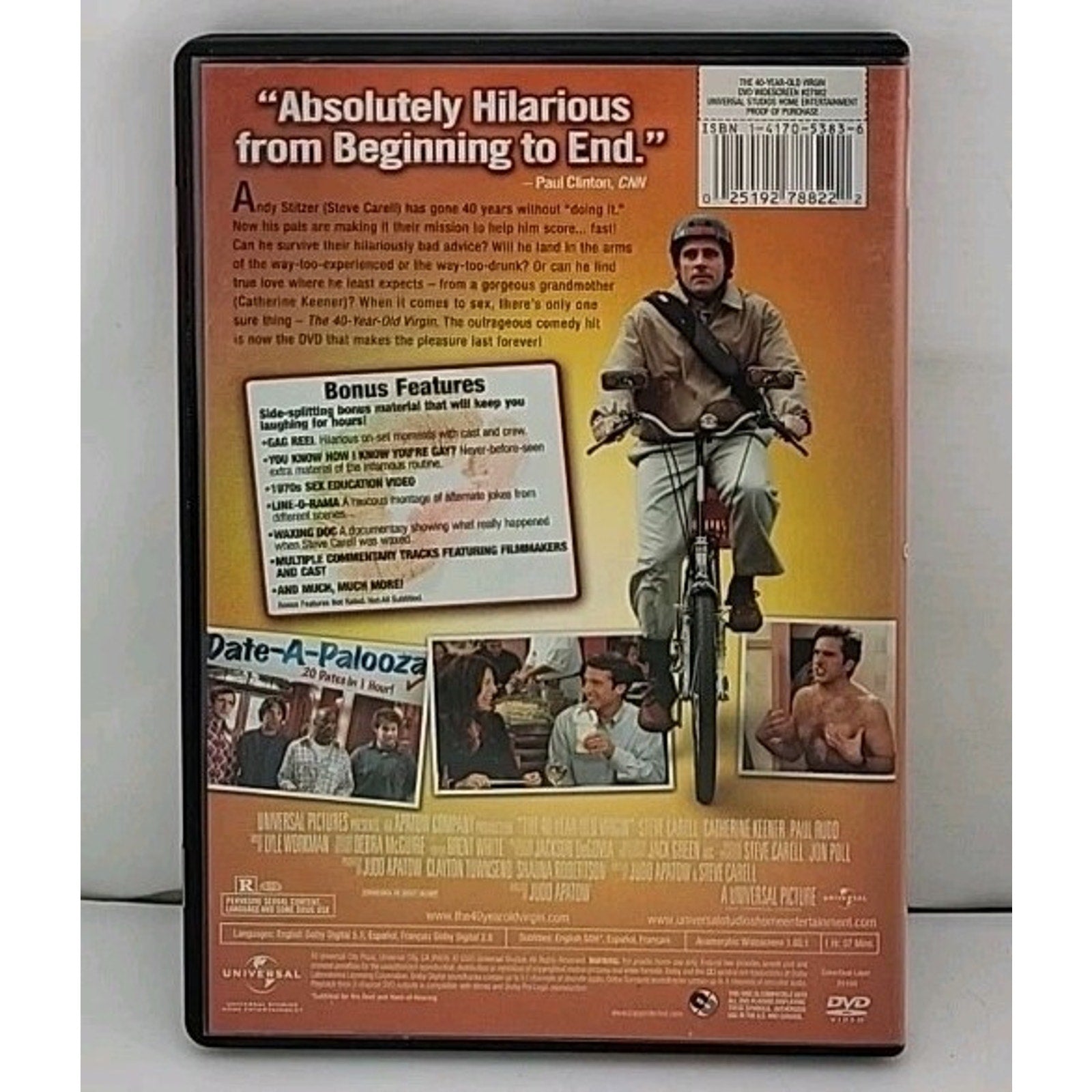 The 40-Year-Old Virgin (DVD, 2006, Widescreen)