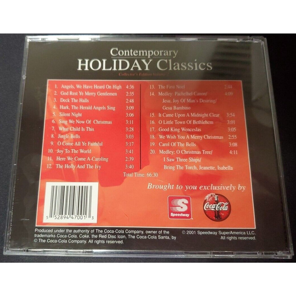 Coca Cola Contemporary Holiday Classics Collectors Edition Volume 1 (CD, 2001)