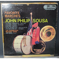 John Philip Sousa, The Norwegian Military Band ‎– Favorite Marches (Vinyl)