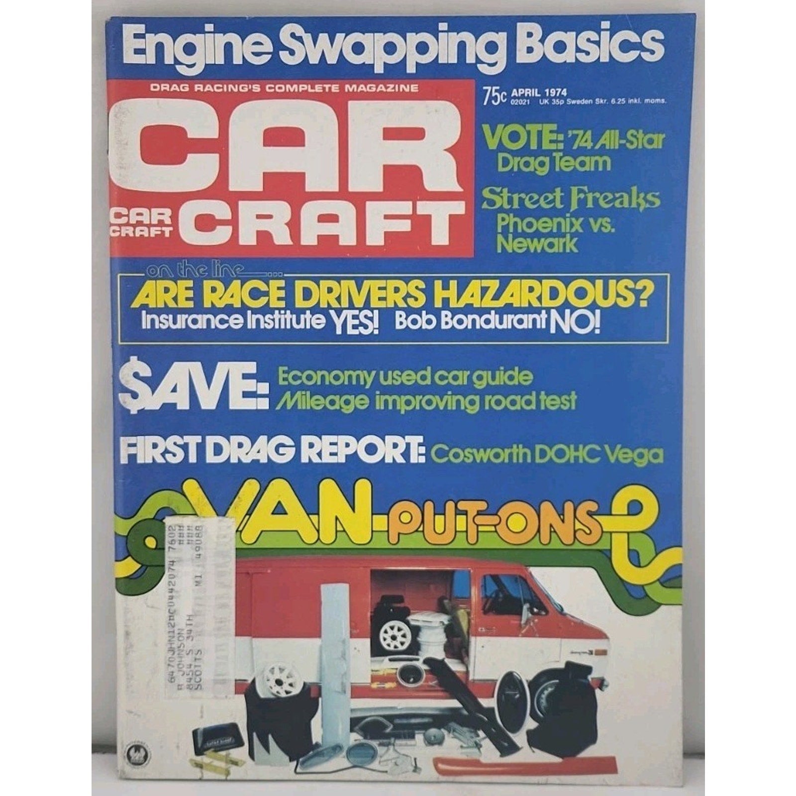 Car Craft Magazine - April 1974 - Volume 22 Number 4