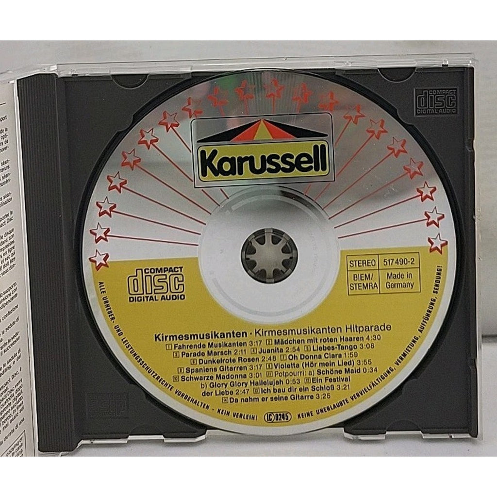 Kirmes Musikanten Hitparade CD