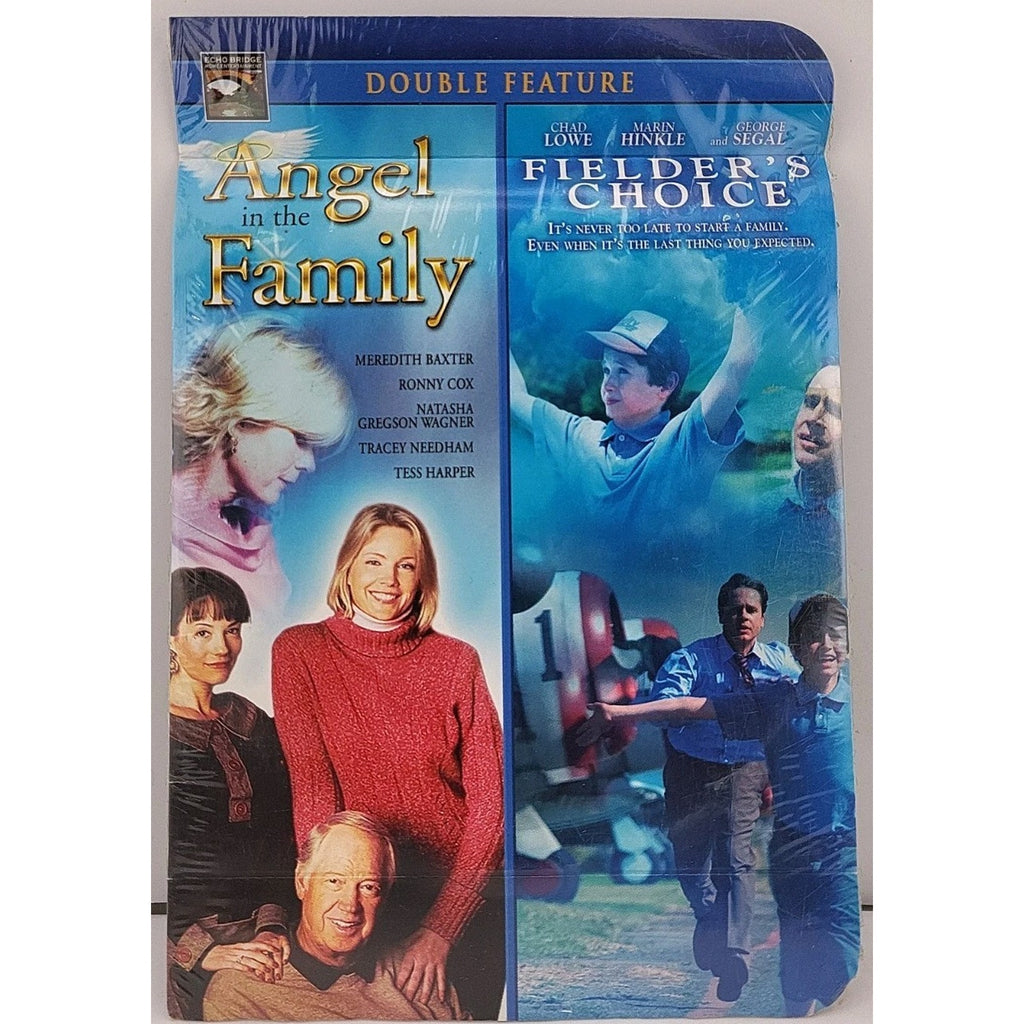 Double Feature Angel In The Family & Fielder's Choice DVD *Brand New* *NO Case*