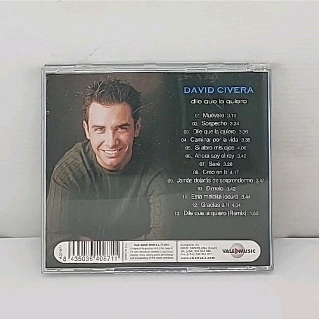 Dile Que la Quiero by David Civera (CD, Jun-2002, Vale)