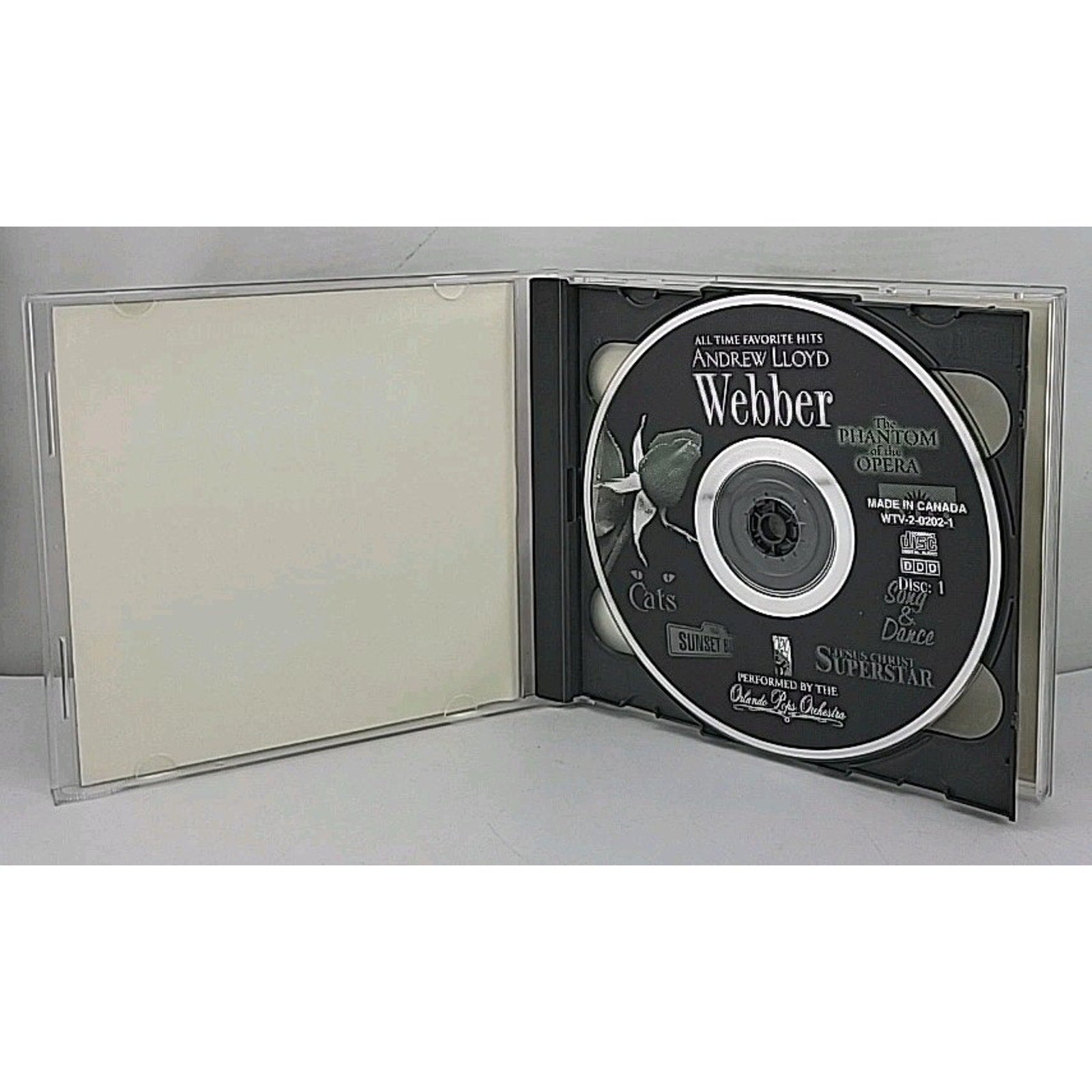 Andrew Lloyd Webber 24 Hits Orlando Pops Orchestra 2 CD Set