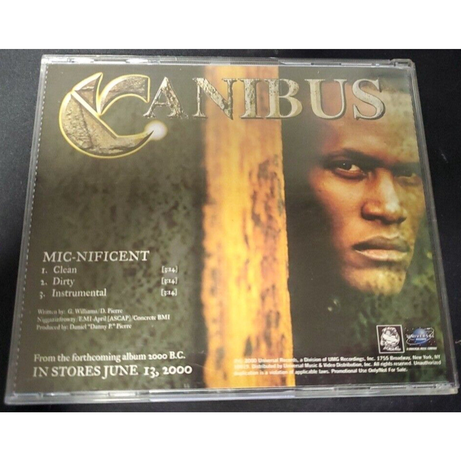 Mic-nificent by Canibus (CD Single, 2000, Universal)