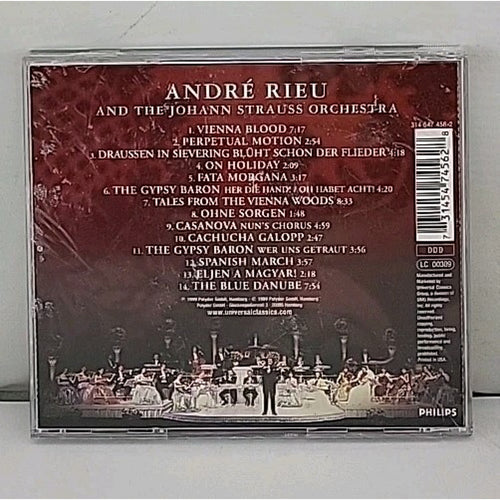 100 Years of Strauss by André Rieu (CD, 2000)
