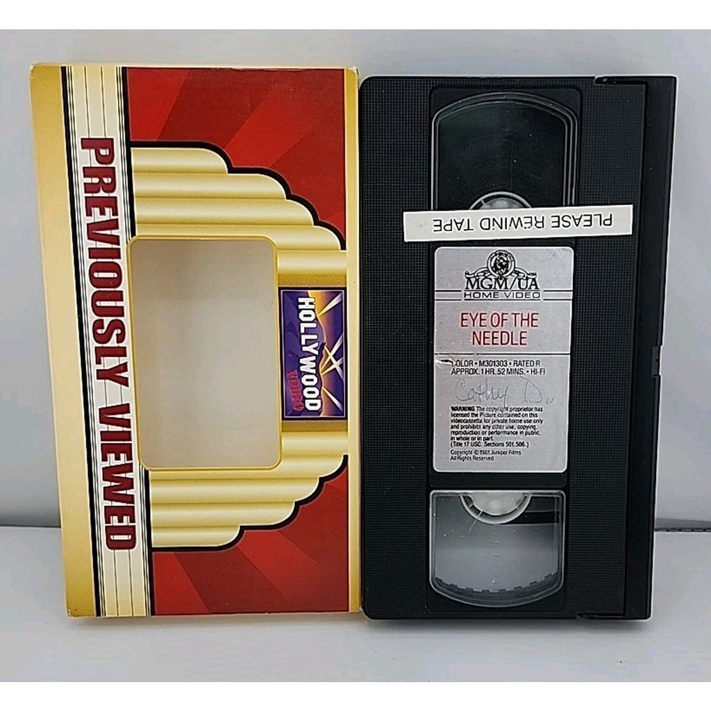 Eye of the Needle (VHS, 1993)