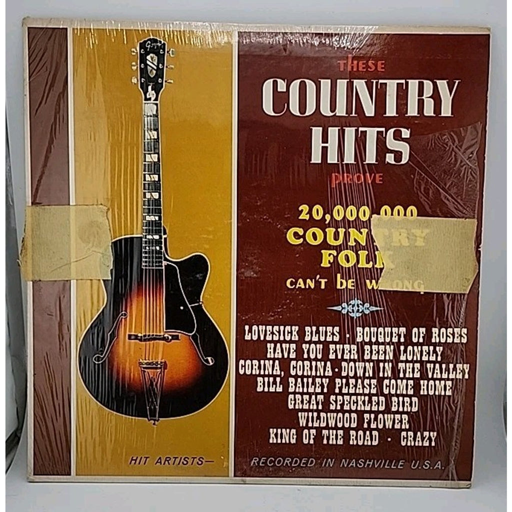 20,000,000 Country Folk Can't Be Wrong Various Artists LP Vinyl Record Album