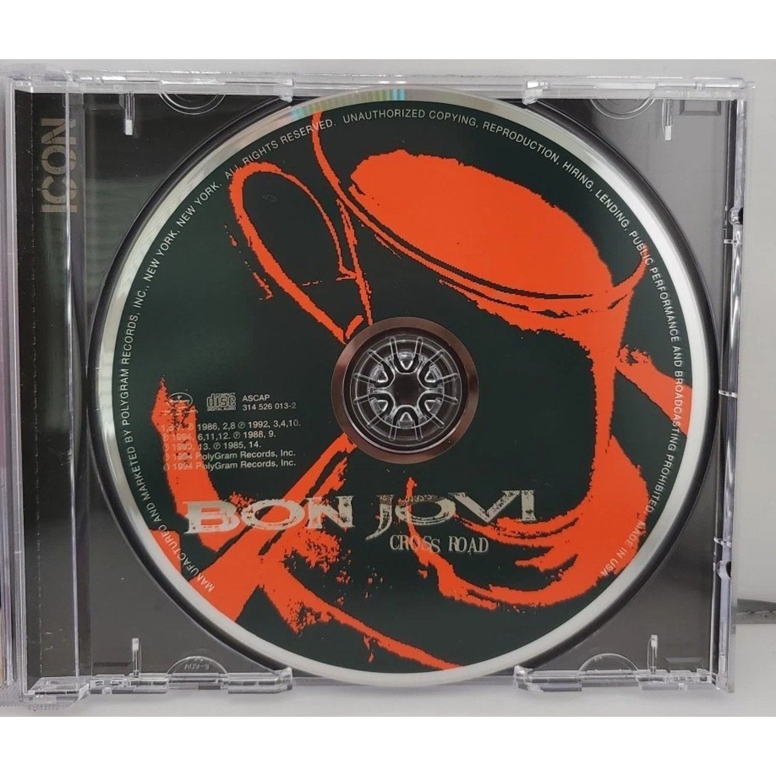 Bon Jovi Icon: Cross Road by Bon Jovi (CD, 2013)