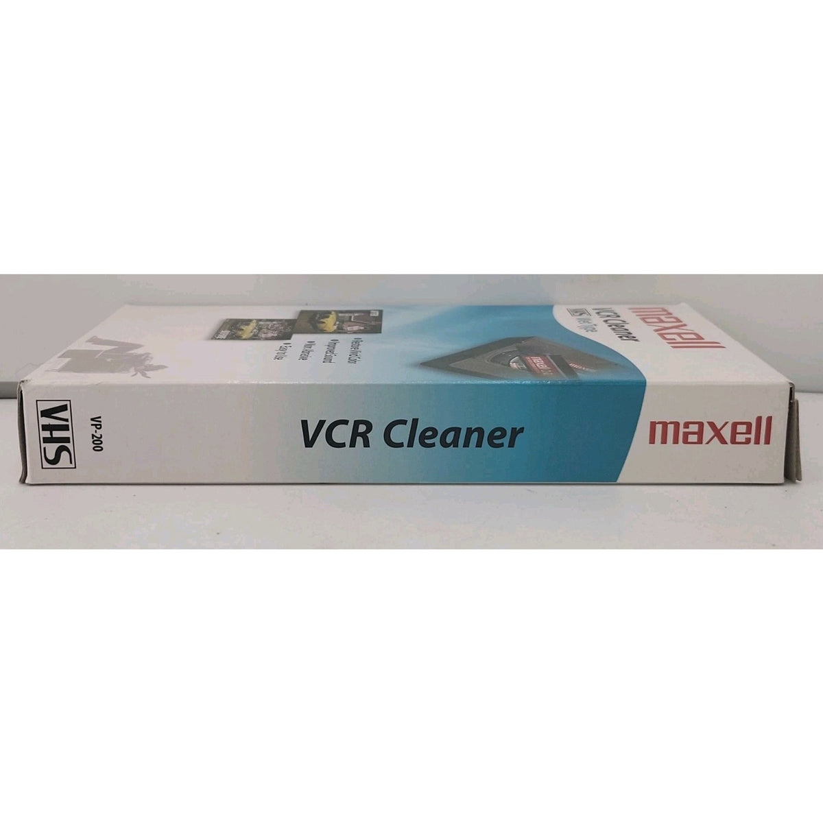 Maxell VP-100 Head Cleaner Wet Tape VCR VHS Cleaner
