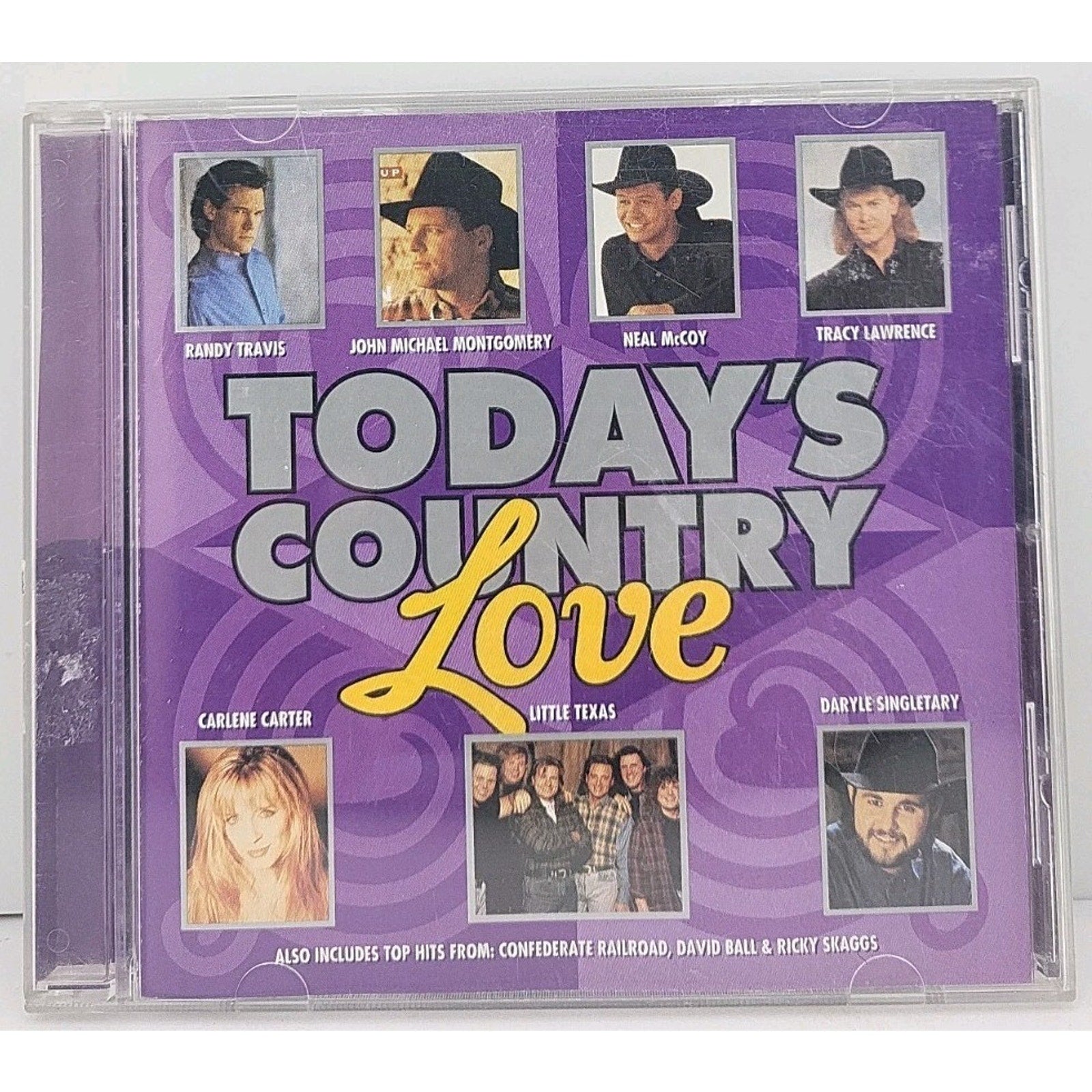 Today's Country Love by Various Artists (CD, Aug-1996, K-Tel Distribution)