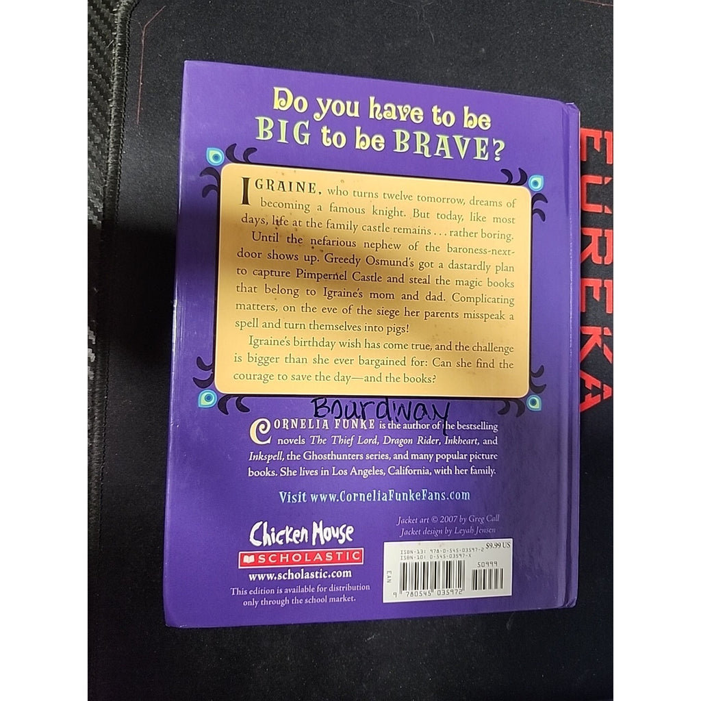 Igraine the Brave Juvenile By Cornelia Funke Fiction (2007, Hardcover)