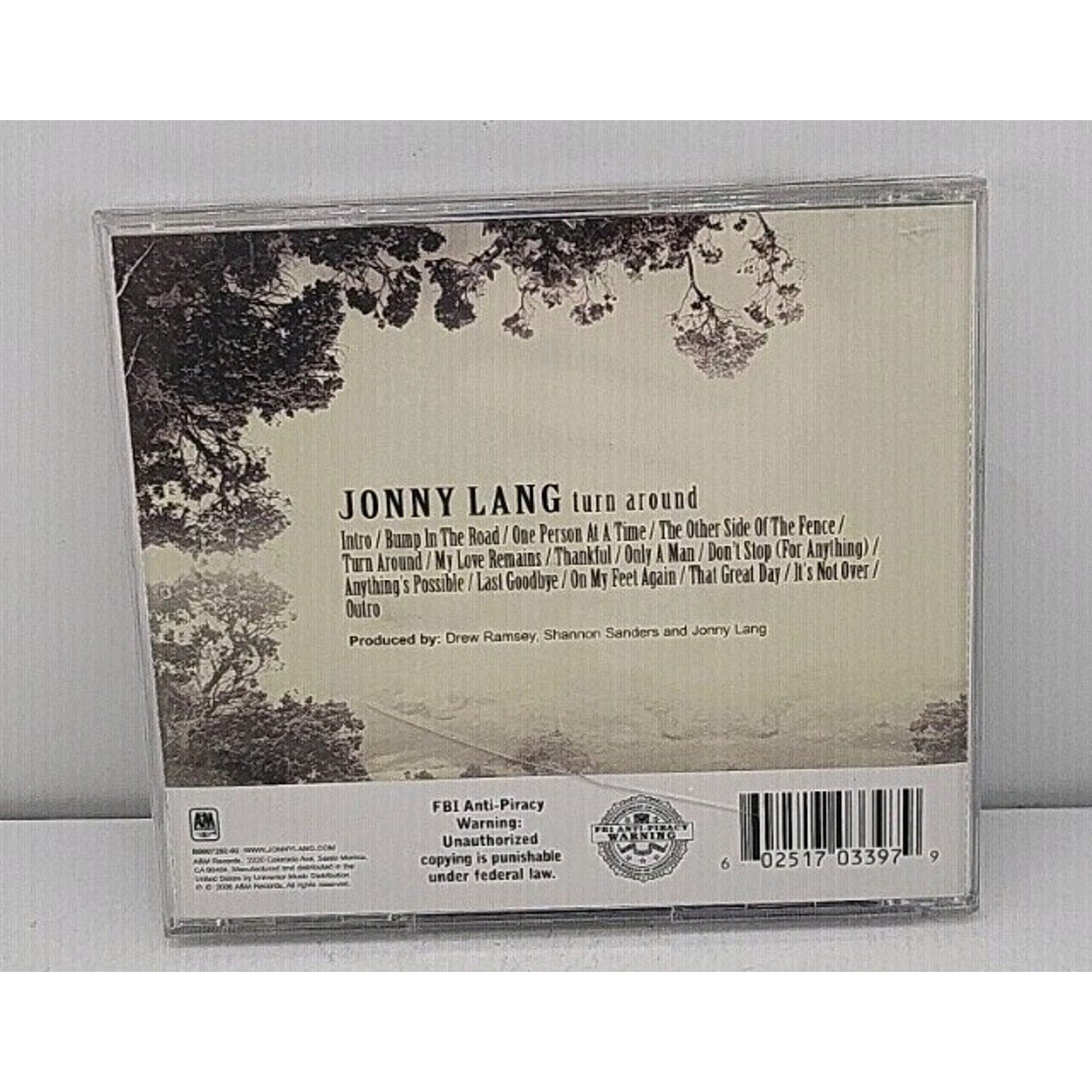 Turn Around by Lang, Jonny (CD, 2006)